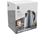 Hervidor de agua - WMF Stelio, 2400W, 1.2 L, Indicador luminoso agua, Filtro antical extraíble, Asa de goma antideslizante, Acero inoxidable Cromargan