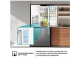 Frigorífico americano - Hisense RQ5P470SYID, Total No Frost, 178.5 cm, 483 l, Wi-Fi, Inverter, Inox