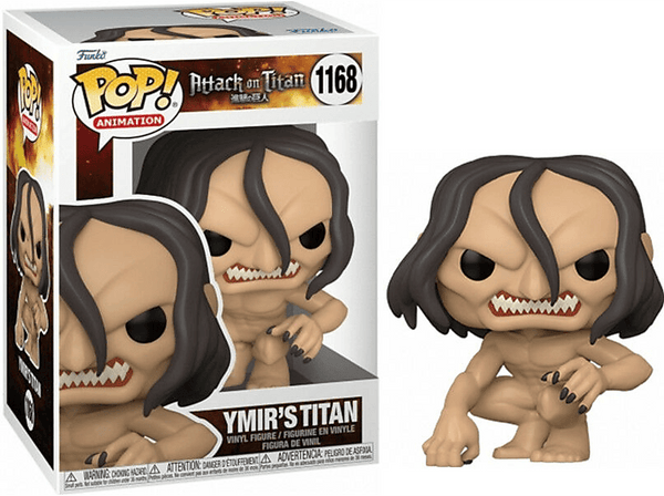 Figura Funko Pop! - Attack on Titan: Ymir's Titan, Vinilo, 10 cm, Multicolor