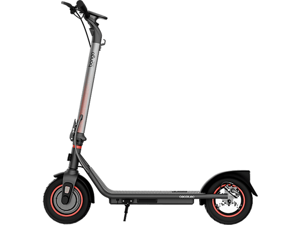 Patinete eléctrico - Cecotec Bongo D40 XL Connected, 700 W, 350 W nominal, Autonomía 40 km, Inclinación 15%, Ruedas 10", Bluetooth, Grey