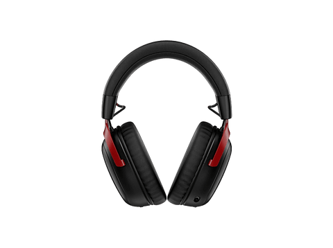 Auriculares gaming - HyperX Cloud III S, Audio espacial DTS®, Micrófono extraíble, Compatible PC, PS5, PS4, Nintendo Switch, Mac y móviles, Negro-Rojo