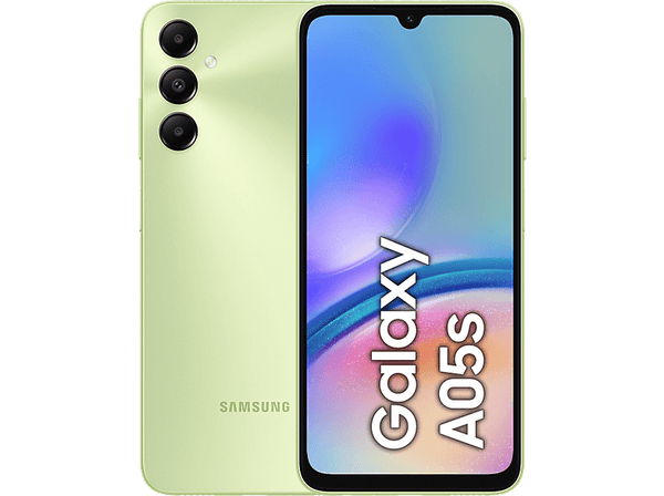 Móvil - Samsung Galaxy A05s, Light Green, 64GB, 4GB RAM, 6.7", Qualcomm Snapdragon 680, 5000mAh, Android 14