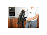 Ventilador de pie - Taurus Greco 16CR Elegance, Ahorro de energía, Silencioso, 40 W, Altura ajustable, 3 Velocidades, Negro