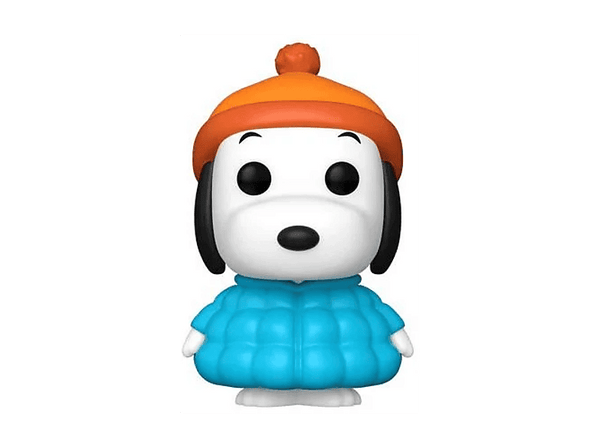 Figura Funko Pop! - Television: Peanuts - Snoopy in coat (Chase), 9 cm, Vinilo