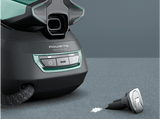 Centro de planchado - Rowenta VR9034, 2800 w, 550 g/min, 7.5 bar, 1.8 L, Microsteam 400HD Laser, verde