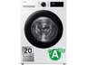 Lavadora carga frontal - Samsung WW11DG5B25AEEC, 11 kg, 1400 rpm, 14 programas, AI EcoBubble™, SmartThings™, Blanco