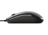 Ratón - Trust Basi, Por cable, 1200 dpi, USB, Óptico, Negro