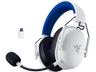 Auriculares gaming - Razer BlackShark V3 X HyperSpeed, 70 h de autonomía con conexion 2.4GHz en PC, Para PlayStation, Blanco y azul