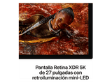Apple Studio Display XDR, 27, Vidrio nanotexturizado, 120 Hz, Pantalla Retina 5K, Adaptador de montaje VESA, Plata
