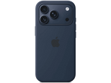 Apple Funda de silicona con MagSafe, Para iPhone 17 Pro, Compatible con correa Crossbody, Medianoche
