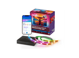 Tira LED - WiZ HDMI Sync Box con retroiluminación, Para TV de 55-65, WiFi: Wireless G, Google o Alexa, Negro
