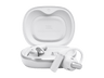 Auriculares conducción de aire - JBL Sense Pro, 38h Autonomía, Open-ear, Gancho Ajustable, 4 Micrófonos, Blanco