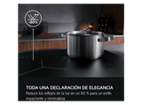 Placa inducción - AEG TI63IQ30FZ, 3 zonas,  Zona grande 28 cm, Cocción asistida, 60 cm, Negro mate