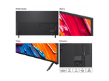 TV QNED 55 - LG 55QNED82A6B, UHD 4K, Procesador Inteligente α7 AI Processor 4K Gen8, Smart TV, DVB-T2 (H.265), Ashed Blue