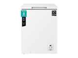 Congelador horizontal - Hisense FT100N1AWDL, 97 l, 85.8 cm, Congelador Convertible, Goma Antibacerias, Blanco
