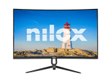 Monitor gaming - Nilox NXM27CRV2001, 27 Full-HD, 200 Hz, 1 ms, VA (Alineación Vertical), Curvo, 1x HDMI, 1x DisplayPort