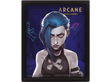 Póster 3D - Sherwood Jinx-Vi Arcane, Enmarcado, Licencia oficial Arcane