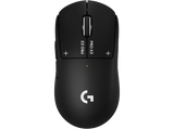 Ratón gaming - Logitech G Pro X3 Superstrike, Inalámbrico, 48.000ppp, Sensor Hero 2, Lightspeed-BT, Sistema respuesta háptica, 135hrs, PC-Mac, Negro