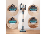 Aspirador escoba - Cecotec RX70 AquaPet Flex, 780 W, 100 min Autonomía, Cepillo HairLess XL, Sin bolsa, Negro/Dorado