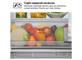 Frigorífico combi - LG GBBSJ20ESW, No Frost, 203 cm, 375 l, Blanco