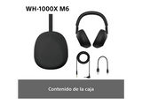 Auriculares inalámbricos - Sony WH-1000XM6, Cancelación ruido, 30h Autonomía, Hi-Res, Carga Rápida, Cómodo, Plegable, iOS/Android, Rosa