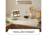 Pantalla inteligente con Alexa - Amazon Echo Show 10, 10.1 HD con movimiento automático, WiFi, Antracita