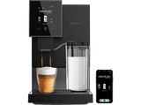 Cafetera superautomática - Cecotec Cremmaet Compactccino Connected Black Silver, 19 bares, Sistema Thermoblock, Black Silver