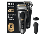 Afeitadora - Braun Series 9 PRO+ 9515s, ProTimmer Integrada, Base De Carga, Wet&Dry