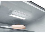 Frigorífico combi - Haier HTR3620DNMG, No Frost, 205 cm, 414L, Inverter, Cajón Fresh 0° Zona, Luz LED, Inox