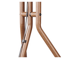 Soporte TV - Hama Easel Design 00220872, TV de 37 - 75, VESA Hasta 600 x 400, Fijo, Nogal