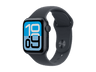 Apple Watch SE 3 (2025), GPS, 40 mm, Caja de aluminio Medianoche, Correa deportiva Medianoche, S/M, Calidad del sueño, Medición temperatura