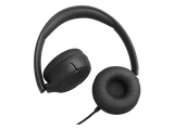 Auriculares - JBL Tune 530, Diadema, Cable, JBL Pure Bass, Plegable, Negro