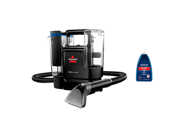 Aspirador de tapicerías - Bissell SpotClean C5 Select, 400 W, 2 Depósitos de Agua Limpia y Sucia, 69 dB, Negro