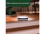 Robot aspirador - I Robot Roomba Combo Essential Y011240, Friegasuelos, 2 en 1, Autonomía 160 min, Depósito 400 ml, Control por voz, WiFi, Blanco