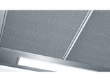 Campana convencional - Bosch DUL63CC55, 3 velocidades, 350 m³/h, Filtros antigrasa, 60 cm, Inox