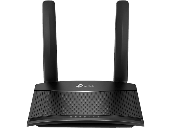 Router WiFi - TP-Link TL-MR100, 3G/4G, LTE, 300 Mbit/s, MicroSIM, Ethernet LAN/WAN, Negro