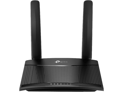 Router WiFi - TP-Link TL-MR100, 3G/4G, LTE, 300 Mbit/s, MicroSIM, Ethernet LAN/WAN, Negro