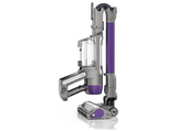 Aspirador escoba - Shark PowerDetect IP1251EUT, 380 W, 70 min Autonomía, 3 Velocidades, Pantalla LED, Tubo Flexible, Gris/Púrpura