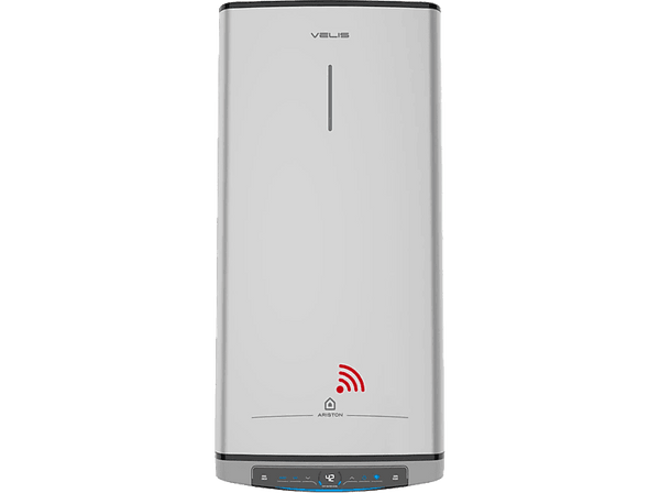 Ariston Velis Tech Dry Wifi 100, 1500 W, 8 bar, 100 l, Multiposición, Gris - Termo eléctrico