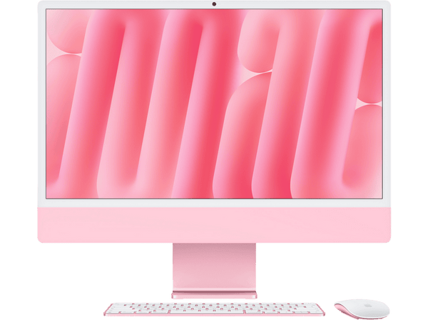 Apple iMac (2026) 24" Retina 4.5K, chip M6, CPU de 10 núcleos, GPU de 10 núcleos, 16 GB de RAM, 256 GB de SSD, Rosa