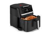 Freidora de aire - Moulinex Easy Fry Silence EZ8428, 7L, Tecnología silenciosa, Compacta, Panel frontal desmontable, Hasta 8 personas, 10 programas
