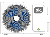 Aire acondicionado Split 1 x 1 - OK OAC 123524 ES SET, 3010 fg/h, Bomba de calor, Inverter, Blanco