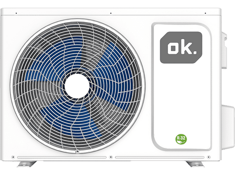 Aire acondicionado Split 1 x 1 - OK OAC 123524 ES SET, 3010 fg/h, Bomba de calor, Inverter, Blanco