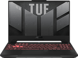 Portátil gaming - ASUS TUF A15 FA507UI-LP086W, 15.6 Full HD, AMD Ryzen™ 7 8845HS, 32GB RAM, 1TB SSD, GeForce RTX™ 4070, Windows 11 Home