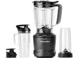 Batidora de vaso - nutribullet SmartSense 1500 Combo, 1500 W, Jarra de 1.89 l, Vaso de 946 ml, Gris oscuro