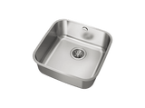 Fregadero - Teka BE 40.40 1C, Bajo encimera, Mueble de 50 cm, Acero inoxidable