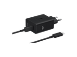 Cargador móvil - Samsung EP-T5020XBEGEU, 50W, Super Fast Charging,  Con cable, Negro