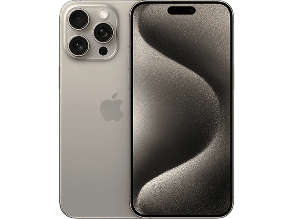 Apple iPhone 15 Pro Max, Titanio Natural, 256 GB, 5G, 6.7"  Pantalla Super Retina XDR, Chip A17 Bionic, iOS