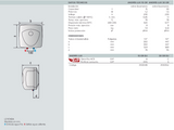 Termo eléctrico - Ariston Andris Lux, Capacidad 15 l, V 1.2K EU, Blanco