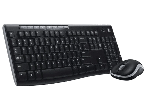 Teclado y ratón inalámbricos - Logitech MK270, Nano receptor, 2.4 GHz